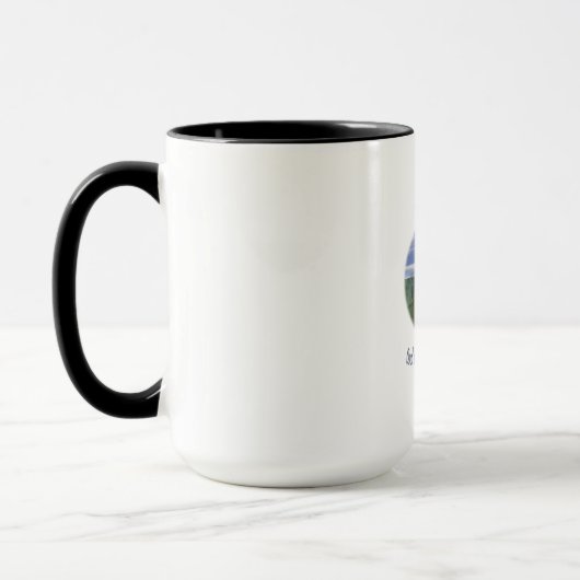 Löwe und die christlichen Geschenke des Lamms Tasse (Links)