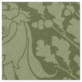 Löwe und Eiche, grün Stoff (Nahaufnahme)