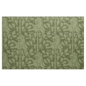 Löwe und Eiche, grün Stoff (Fat Quarter (45,7 x 55,9 cm))