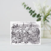 Löwe und Einhorn 1 Postkarte (Stehend Vorderseite)