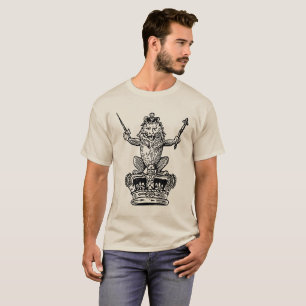 Löwe und Krone T-Shirt