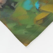 Löwe und Kübel Fleecedecke (Ecke)