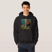 Löwe und Kübel Hoodie (Vorne ganz)