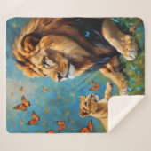 Löwe und Kübel Sherpadecke (Vorderseite (Horizontal))