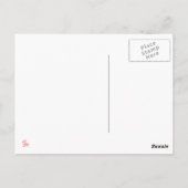 Löwe und Lamb Postkarte (Rückseite)