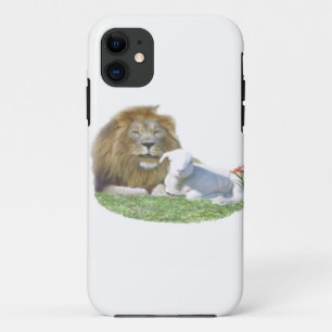 Löwe und Lamm christliche Kunst Case-Mate iPhone Hülle