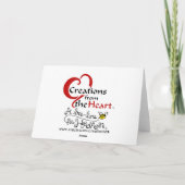 Löwe-und Lamm-Groundhog Tagesüberraschung Karte (Rückseite)