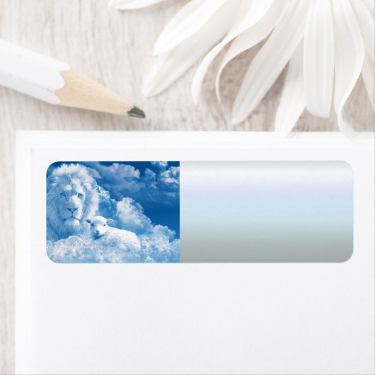 Löwe und Lamm in den Wolken (Insitu)