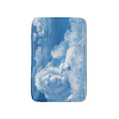 Löwe und Lamm in den Wolken Badematte (Vorderseite Vertikal)