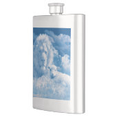 Löwe und Lamm in den Wolken Flachmann (Links)