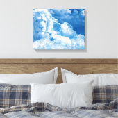 Löwe und Lamm in den Wolken Leinwanddruck (Insitu (Schlafzimmer))
