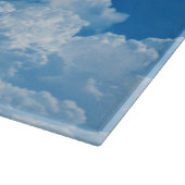 Löwe und Lamm in den Wolken Schneidebrett (Ecke)