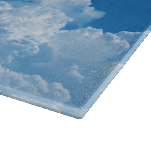 Löwe und Lamm in den Wolken Schneidebrett (Ecke)