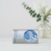 Löwe und Lamm in den Wolken Visitenkarte (Stehend Vorderseite)