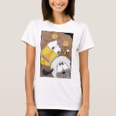 Löwe und Lamm Nah T-Shirt (Vorderseite)