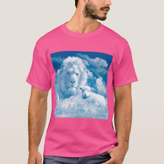 Löwe und Lamm T-Shirt (Vorderseite)