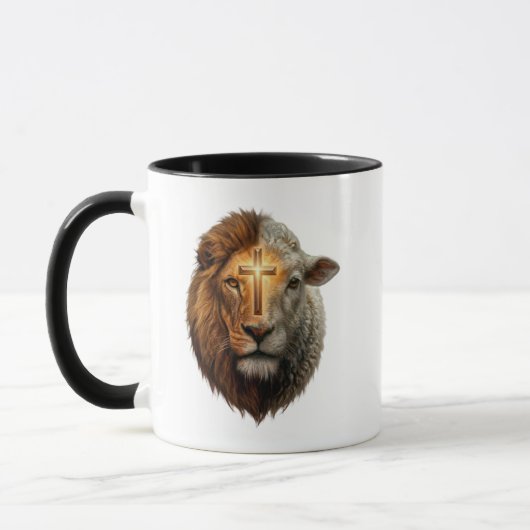 Löwe und Lamm Tasse (Links)