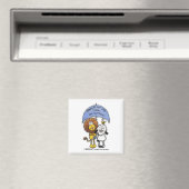 Löwe und Lamm unter Schirm Magnet (In Situ (Geschirrspüler))