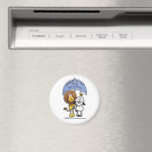 Löwe und Lamm unter Schirm Magnet (In Situ (Geschirrspüler))