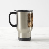 Löwe-und Löwe-CUB-Reise-Tasse Reisebecher (Links)
