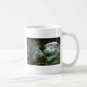 Löwe- und Löwefisch-Tasse Kaffeetasse