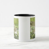 Löwe und Löwin, Afrika Tasse (Zentrum)