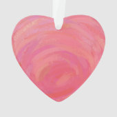 Löwe-Valentinstag Ornament (Rückseite)