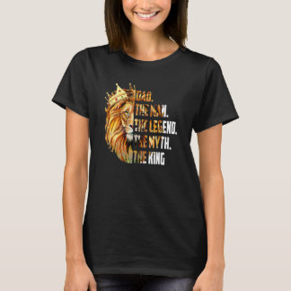 Löwe Vater Der Mensch Der Mythos der Legende Großv T-Shirt