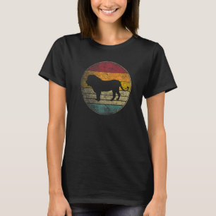 Löwe Vintage Retro Katze Zoo Safari Afrika 70er 80 T-Shirt