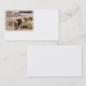 Löwe-Visitenkarte 1 Visitenkarte (Vorne/Hinten)