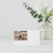 Löwe-Visitenkarte 1 Visitenkarte (Stehend Vorderseite)