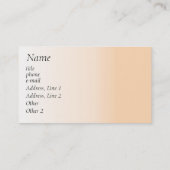 Löwe-Visitenkarte Visitenkarte (Rückseite)