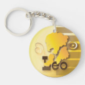 Löwe vom 23. Juli bis zum 21. August Schlüsselanhänger (Vorderseite)