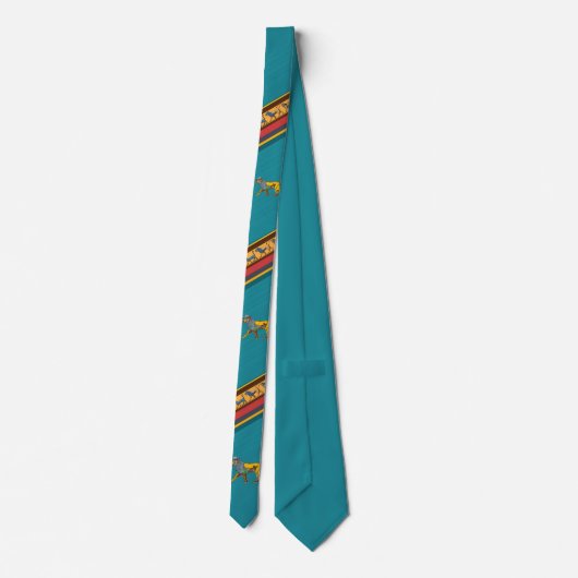 Löwe von Babylon Neck Tie Krawatte (Rückseite)