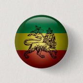 Löwe von Juda Äthiopien Button (Vorderseite)