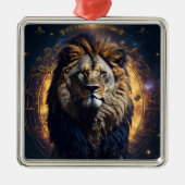 Löwe von Juda Christlich Jesus Christus Glaube Ornament Aus Metall (Vorne)