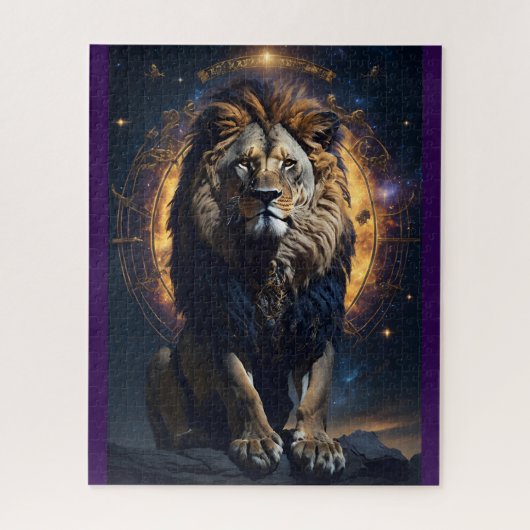 Löwe von Juda Christlich Jesus Christus Glaube Puzzle (Vertikal)