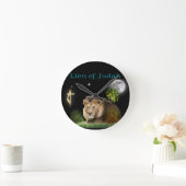 Löwe von Juda Christliche Geschenke und Kleidung Runde Wanduhr (Zuhause)