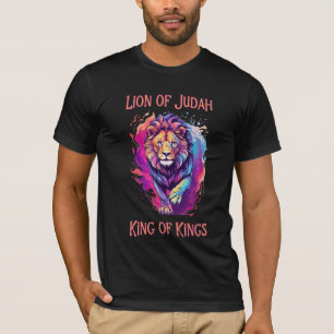 Löwe von Juda christlicher Glaube Jesus Geschenk T-Shirt