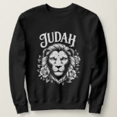 Löwe von Juda, Christlicher Glaube Sweatshirt (Design vorne)