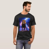 Löwe von Juda Christlicher Glaube T-Shirt (Vorne ganz)
