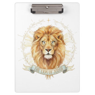 Löwe von Juda-Christus-Clipboard Klemmbrett