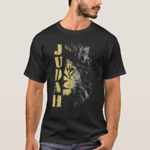 Löwe von Juda Design Hebräisches Israelitisches De T-Shirt