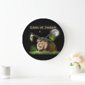 Löwe von Juda Große Wanduhr (Zuhause)