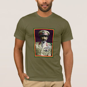 Löwe von Juda Jah Armee INI Haile Selassie Rasta T-Shirt