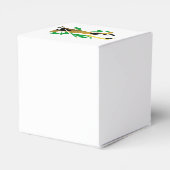 Löwe von Juda, jamaikanische Flaggenfarben Geschenkschachtel (Rückseite)