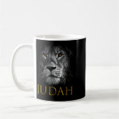 Löwe von Juda Jesus Christlicher Glaube Über Angst Kaffeetasse (Links)