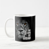 Löwe von Juda Jesus Christlicher Glaube Überwindet Kaffeetasse (Links)