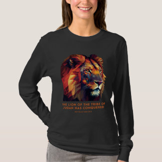 Löwe von Juda Jesus Offenbarung Bibelvers Christi T-Shirt
