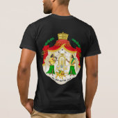 Löwe von Juda / Kaiserliche Wappen von Äthiopien T-Shirt (Rückseite)